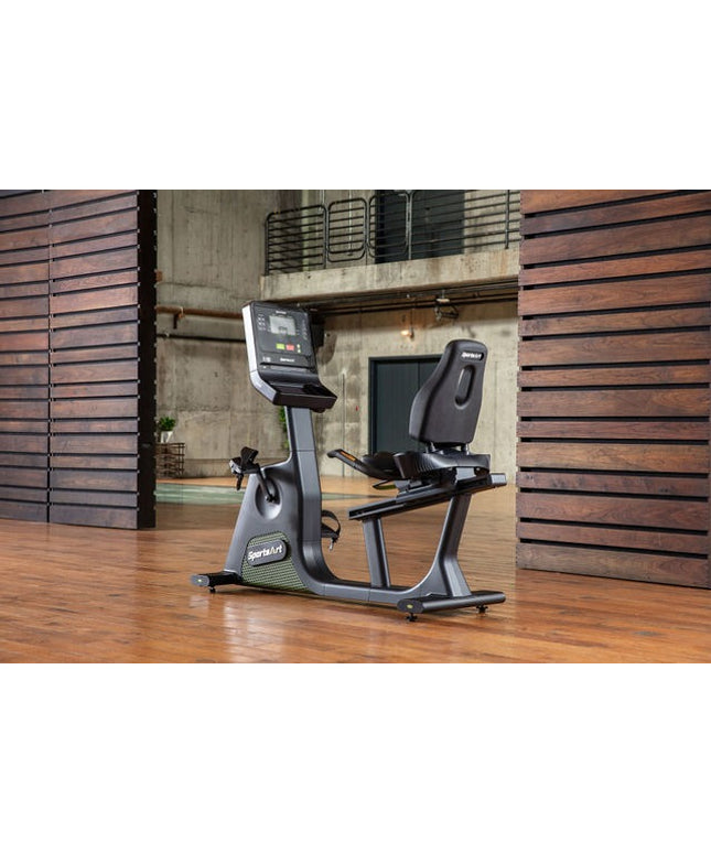 SportsArt G574R Elite Eco-Powr Recumbent Cycle | 10-6890 - Play and Sync