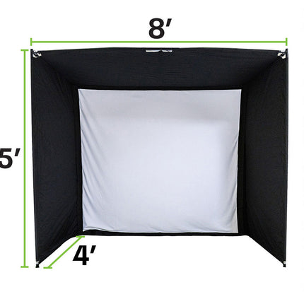 SKYTRAK Golf Simulator Enclosure | Professional High Impact Home Studio Bay