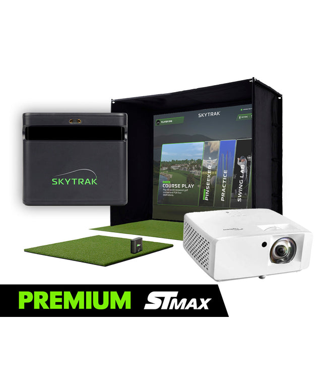 SKYTRAK ST MAX Golf Simulator | Premium Studio Package
