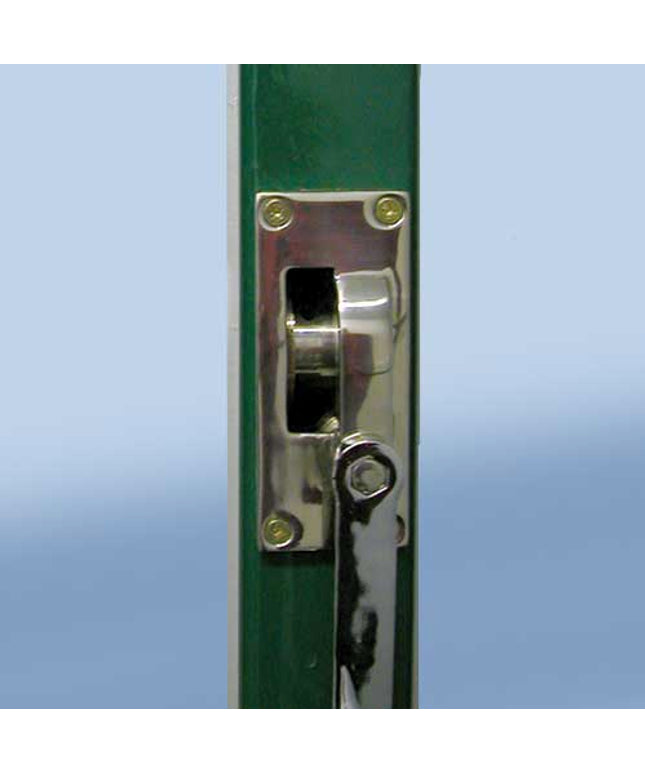 Jaypro Sports Replacement Winch for Tennis Post (STP-200) (Chrome Winch and Handle) STP-200WH - Play and Sync