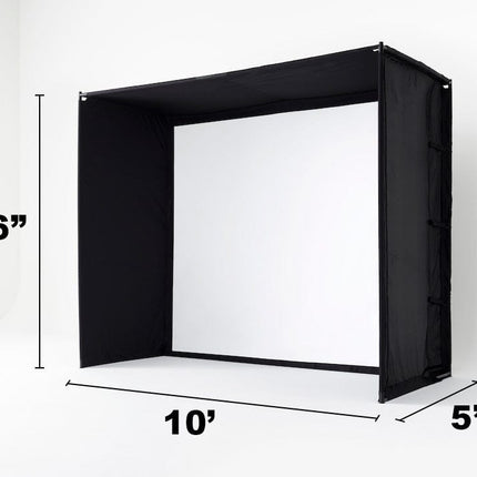 SKYTRAK Golf Simulator Enclosure | Professional High Impact Home Studio Bay