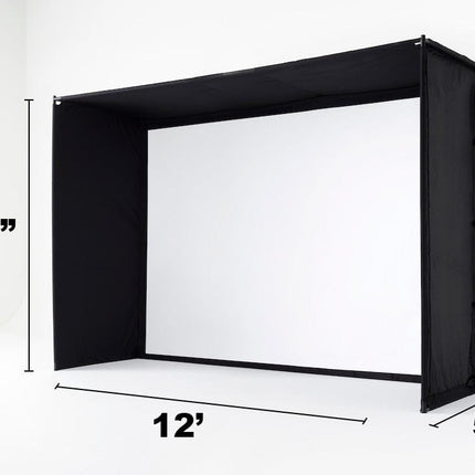 SKYTRAK Golf Simulator Enclosure | Professional High Impact Home Studio Bay