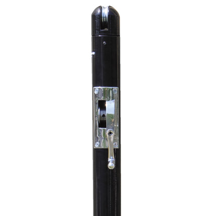 Jaypro Sports Tennis Posts - (2-7/8 in. Post) (Outdoor) - Internal Winch (Round)