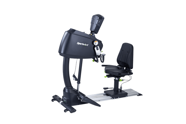SportsArt UB521M Medical Upper Body Ergometer with Bilateral Arm Frame and Height Adjustable Swivel Seat | 10-6088 - Play and Sync