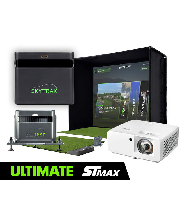 SKYTRAK ST MAX Golf Simulator | Ultimate Studio Package