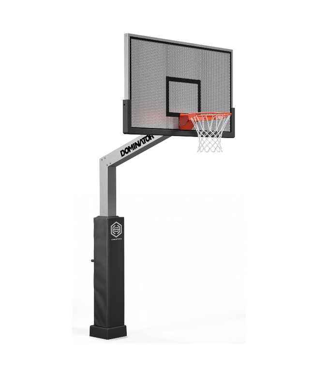 Dominator Pro 72" Adjustable Basketball Hoop Aluminum Backboard 724-APA - Play and Sync