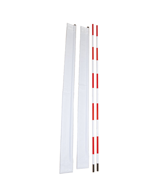 Jaypro Sports Volleyball Net Antennas with Sleeves (36 in. and 39 in. Nets) VBA-4 - Play and Sync