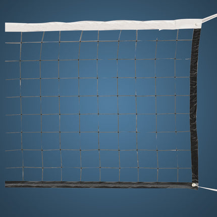 Jaypro Sports Volleyball Replacement Net with Rope Cable (32 ft. L x 36 in. H) VBN-32 - Play and Sync