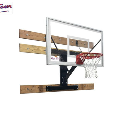 First Team VersiSport Fixed Wall Mount Basketball Goal VersiSport II - Play and Sync
