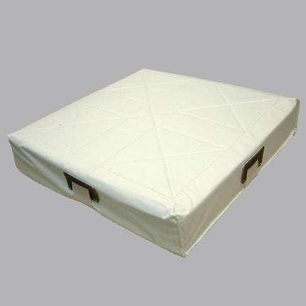 Jaypro Sports Baseball Base Set Economy 15x15x3 in. Set of 3 White BB-100 - Play and Sync