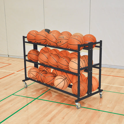 Jaypro Sports Ball Cart Atlas Series 15 Ball BBABC-1 - Play and Sync
