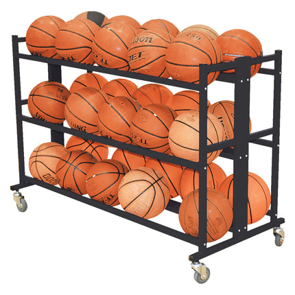 Jaypro Sports Ball Cart Atlas Series 15 Ball BBABC-1 - Play and Sync
