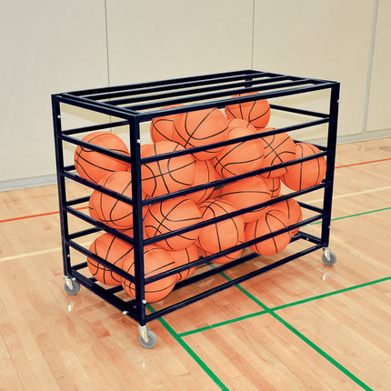 Jaypro Sports Ball Carrier Atlas Series 25 Balls BBABL-1 - Play and Sync