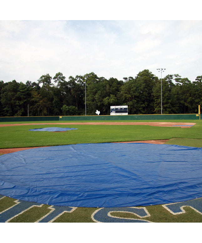 Jaypro Sports Baseball Rain Cover with Ground Stakes (12 ft. Round) | BBRC12