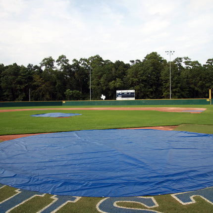 Jaypro Sports Baseball Rain Cover with Ground Stakes (26 ft. Round) | BBRC26