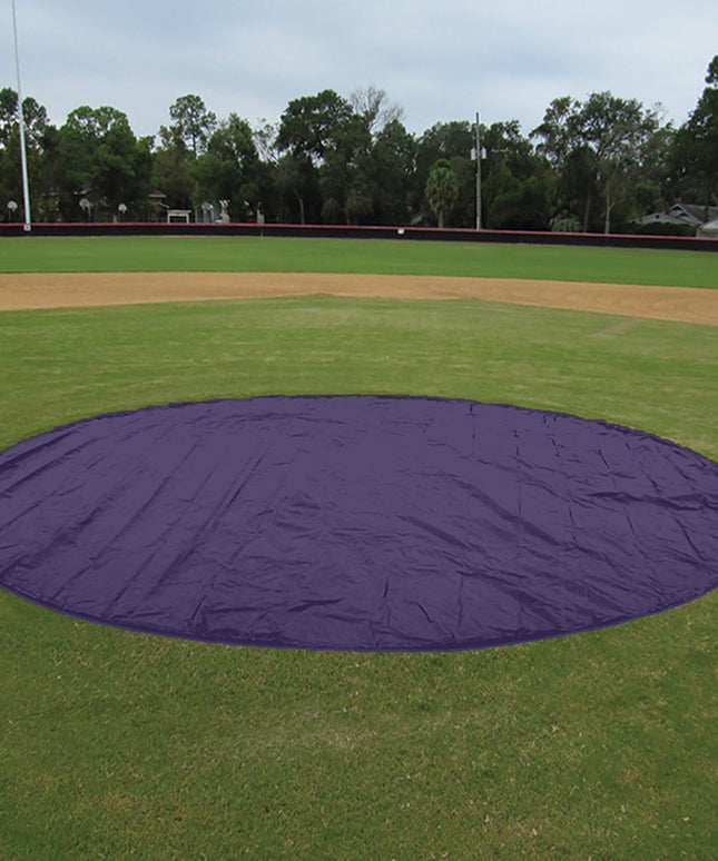 Jaypro Sports Baseball Rain Cover with Weighted Hem (18 ft. Round) | BBRCW18