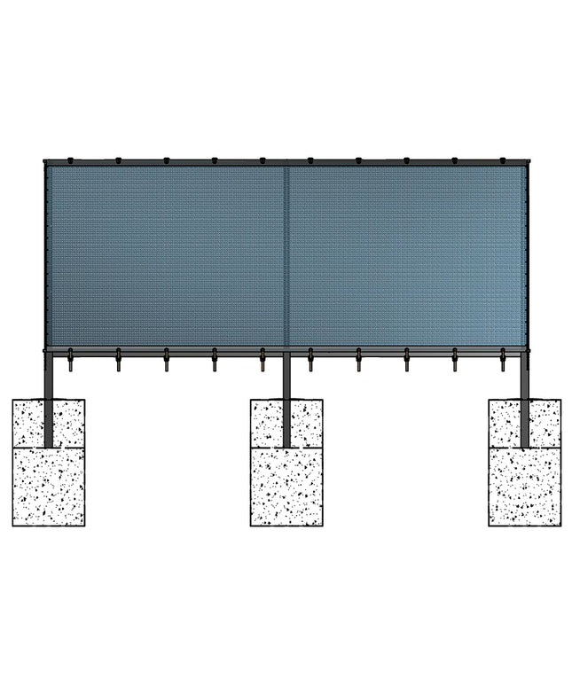 Jaypro Sports Outfield Batter's Eye (20 ft. x 40 ft.) | BE-24