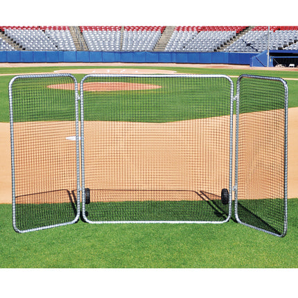 Jaypro Sports Fungo Screen with Wings Net Big League Series BLFSW-N - Play and Sync