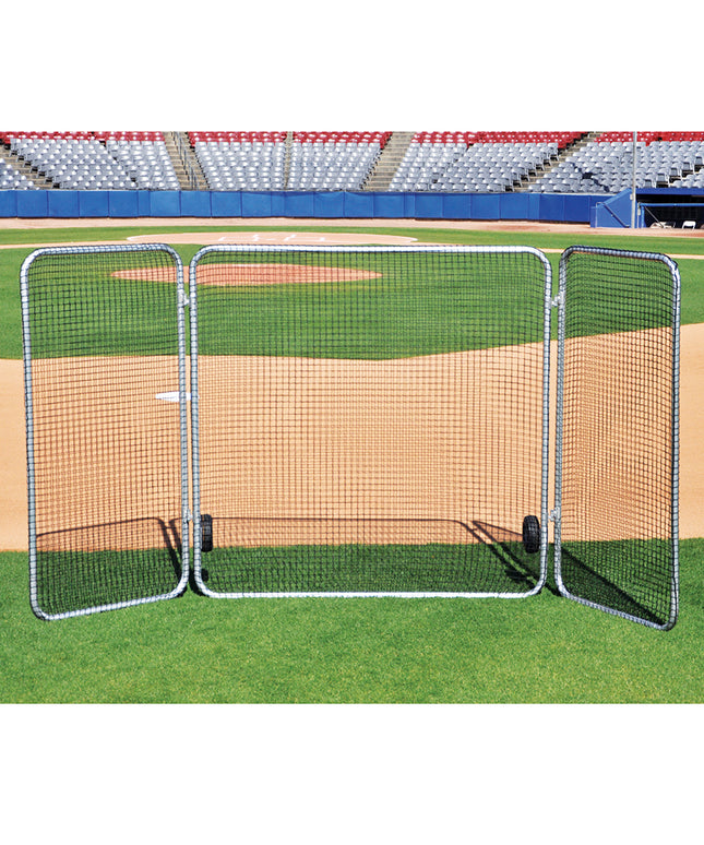 Jaypro Sports Fungo Screen with Wings Net Big League Series BLFSW-N - Play and Sync
