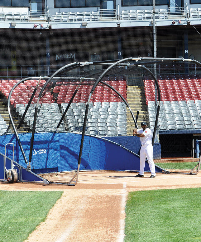 Jaypro Sports Batting Cage - Big League Series Bomber All-Star BMR-1BK - Play and Sync
