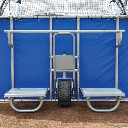 Jaypro Sports Batting Cage - Bomber Pro BBGS-18BK - Play and Sync