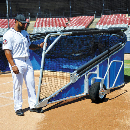 Jaypro Sports Batting Cage - Bomber Pro BBGS-18BK - Play and Sync