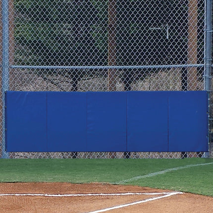 Jaypro Sports Padding Folding Backstop 3 ft. H x 12 ft. L BSP2312 - Play and Sync