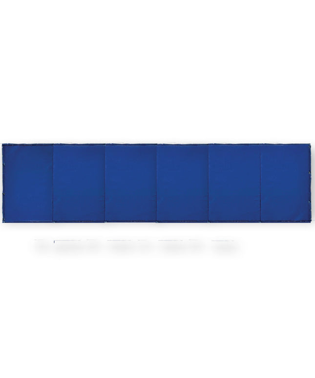 Jaypro Sports Padding Folding Backstop 3 ft. H x 12 ft. L BSP2312 - Play and Sync