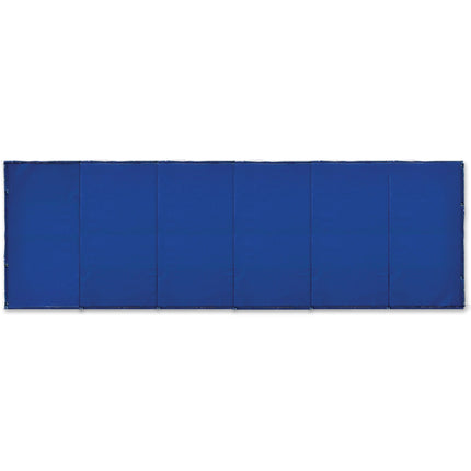 Jaypro Sports Padding Folding Backstop 4 ft. H x 12 ft. L BSP2412 - Play and Sync