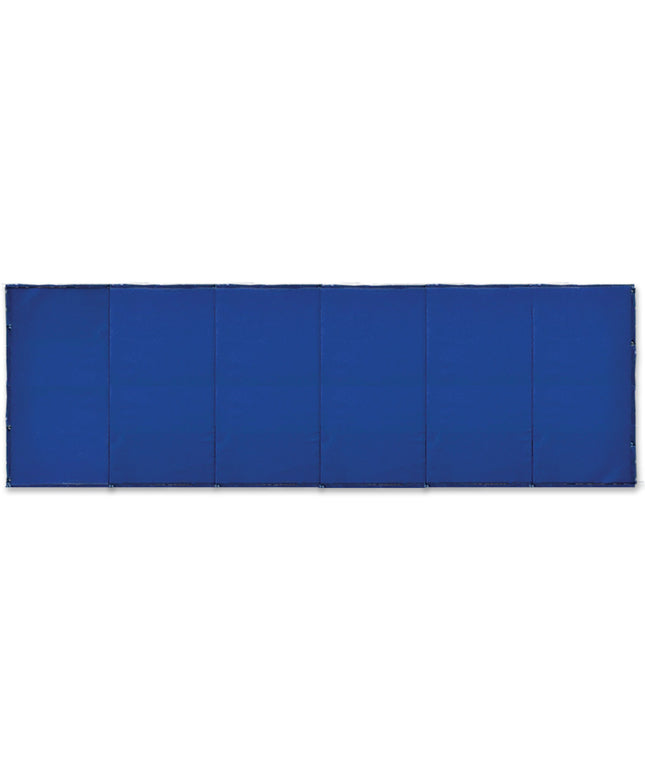 Jaypro Sports Padding Folding Backstop 4 ft. H x 12 ft. L BSP2412 - Play and Sync