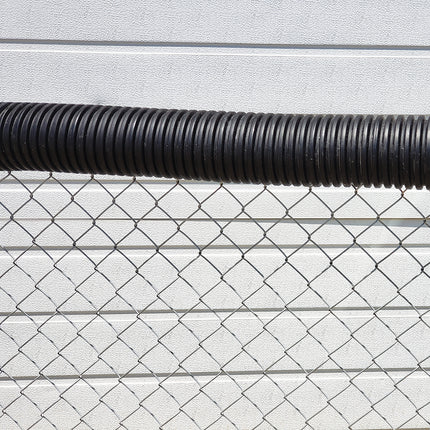 Jaypro Sports Fence Top Protection - 250 ft. Corrugated (Black) CFC-250BK - Play and Sync