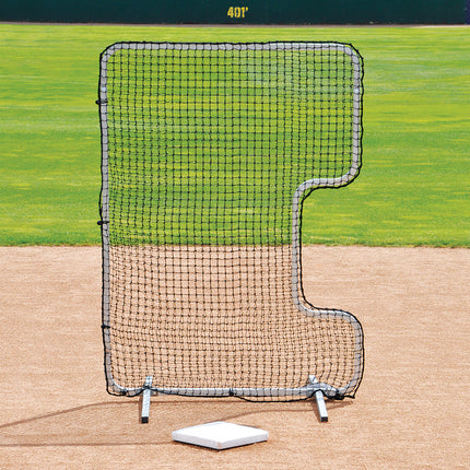 Jaypro Sports Softball "C" Shape Screen Classic 7x5 ft. CFSPC - Play and Sync