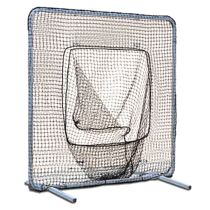 Jaypro Sports Baseball/Softball Soft Toss Screen Classic 7x7 ft. CFSST - Play and Sync