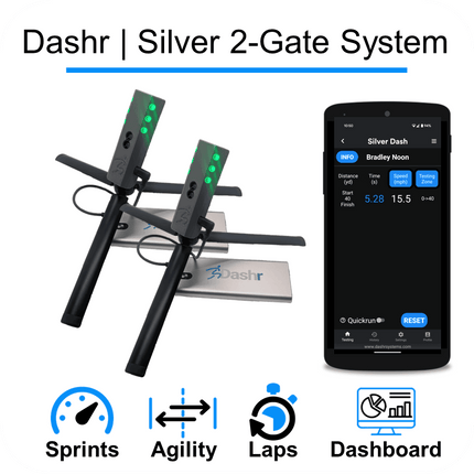 Dashr Silver 2 - Gate System S202 - Play and Sync