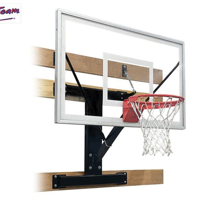 First Team VersiSport Fixed Wall Mount Basketball Goal - Play and Sync