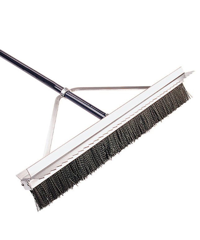 Jaypro Sports Double Play Scarifier Broom DPSB-28 - Play and Sync