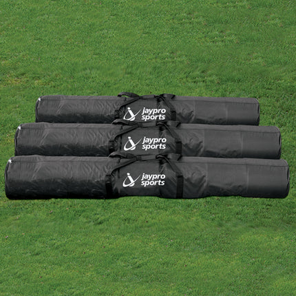 Jaypro Sports Equipment Carry Bag - Medium (100 in.L x 13 in. Dia.) (Black) ECB-MD - Play and Sync