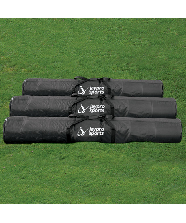 Jaypro Sports Equipment Carry Bag - Small (78 in.L x 11 in. Dia.) (Black) ECB-SM - Play and Sync