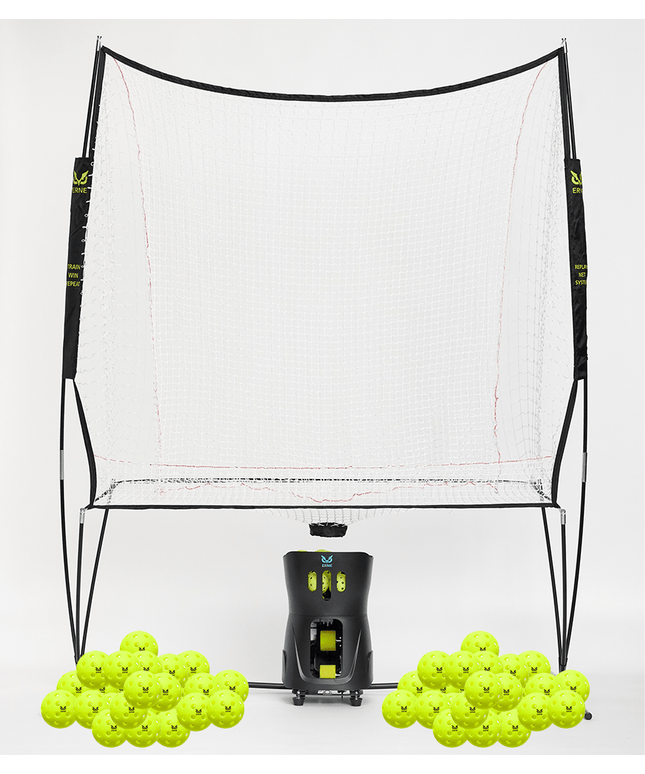 ERNE Dink + Drop Pro Training Bundle – Machine + Net System + 50 Sound Dampening Balls 1DDP_BUNDLE2_50balls_1net 1DDP_BUNDLE2_50balls_1net - Play and Sync