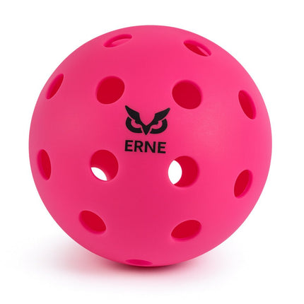ERNE Pink Pickleball Sound Dampening Pickleballs (Qty 10) Breast Cancer Awareness Special 2025ERNEPLAYINGBALLS10_PINK - Play and Sync