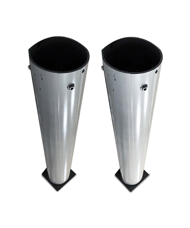 Jaypro Sports Ground Sleeves (6-5/8 in. Pole) - Football Goal Post | FBSLV8 - Play and Sync