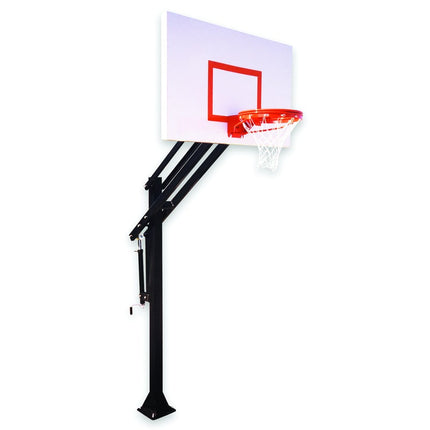 First Team Attack Adjustable In - Ground Basketball Goal  - Play and Sync