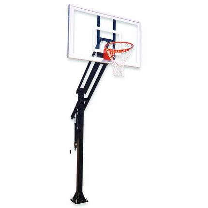 First Team Attack Adjustable In - Ground Basketball Goal Attack Pro - Play and Sync