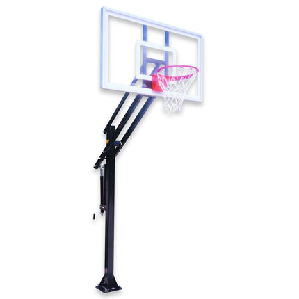 First Team Attack Adjustable In - Ground Basketball Goal  - Play and Sync