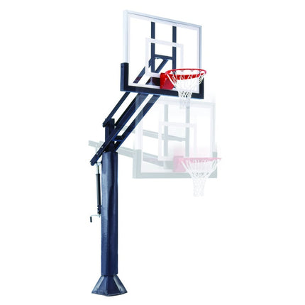 First Team Attack Adjustable In - Ground Basketball Goal Attack Ultra - Play and Sync