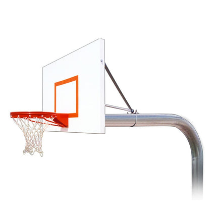 First Team Brute Fixed Height Basketball Goal  - Play and Sync