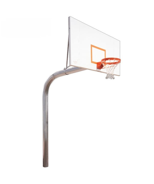 First Team Brute Fixed Height Basketball Goal  - Play and Sync