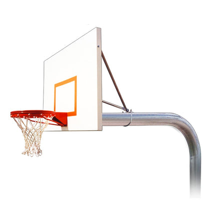 First Team Brute Fixed Height Basketball Goal  - Play and Sync