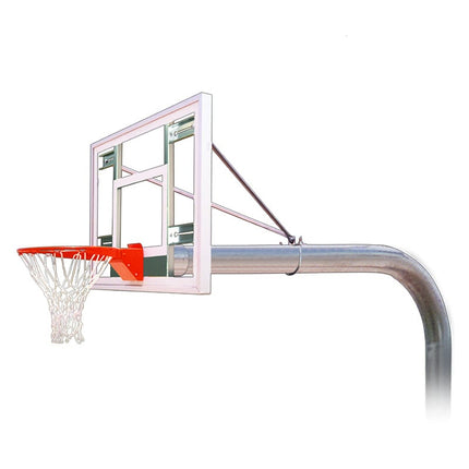 First Team Brute Fixed Height Basketball Goal  - Play and Sync