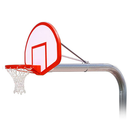 First Team Brute Fixed Height Basketball Goal  - Play and Sync